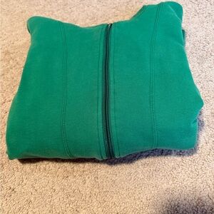 Calvin Klein performance (Quick Dry) green zip up hoodie.